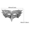 Eagle Head Halloween Prop 16x18cm Half Face Design for Dance Shows PU Foam