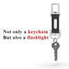 Rechargeable Keychain Flashlight,Multi Modes COB LED,Portable Hook,Type-C,Emergency Light,Red Blue Warning,Camping,Outdoor,EDC
