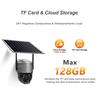 Solar-powered Surveillance Camera, Waterproof IP Network Camera, WIFI/4G Wireless Smart CCTV Recorder