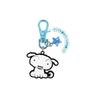 [skjapan Characterfancy Section] Keychain SK Japan Crayon Shin-chan Metal Keychain Shiro