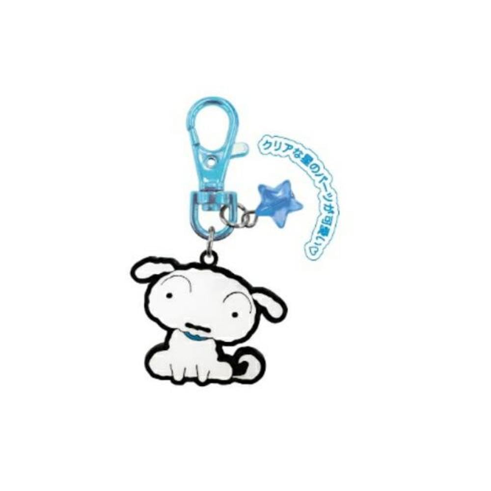 [skjapan Characterfancy Section] Keychain SK Japan Crayon Shin-chan Metal Keychain Shiro