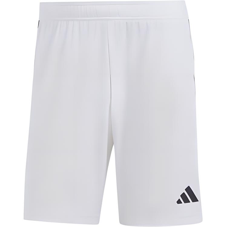 Adidas Contrast Stripe Soccer Shorts Men Bottoms White DP3247