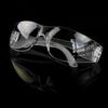Unisex Eye Protective Windproof Goggles Safety Clear Frame Lens Glasses Eyewear