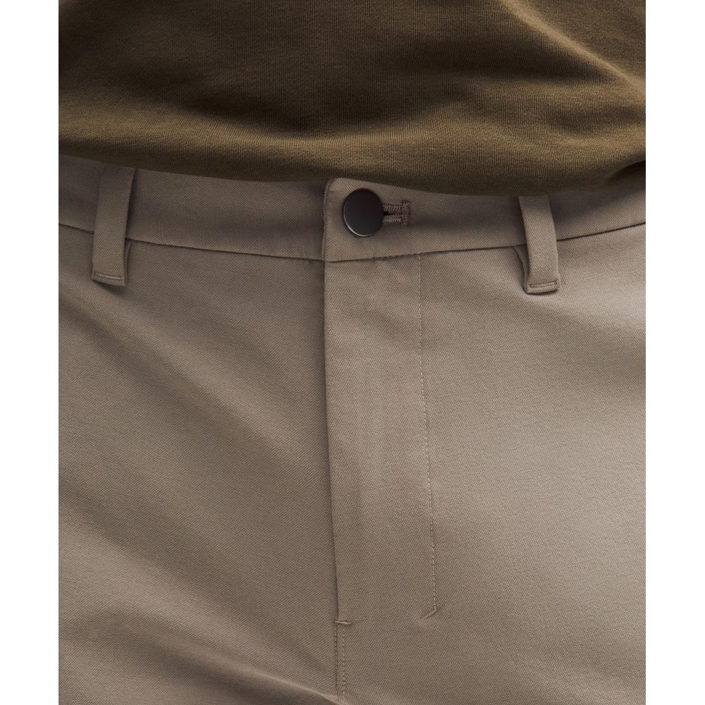 Lululemon Abc Slim Fit Trouser 32l  Stretch Cotton Versatwill Warm Ash Grey