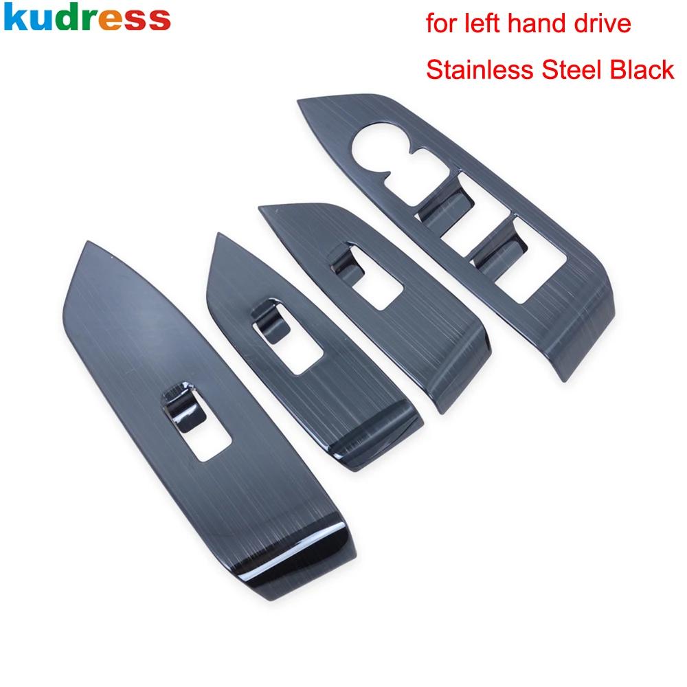 For Mazda CX-5 KF CX-8 2017-2024 2025 Carbon Car Door Armrest Window Lift Switch Button Panel Cover Trim Interior Accessories