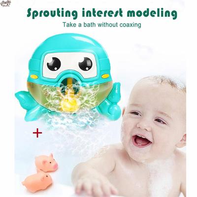 Macchina per bolle di sapone grande e carina, creatore automatico di bolle di sapone con 12 canzoni musicali + 2 maiali