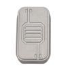 Metal Haptic Push Slider Stainless Steel Enhancing Attention Portable Push Card Slider Toy