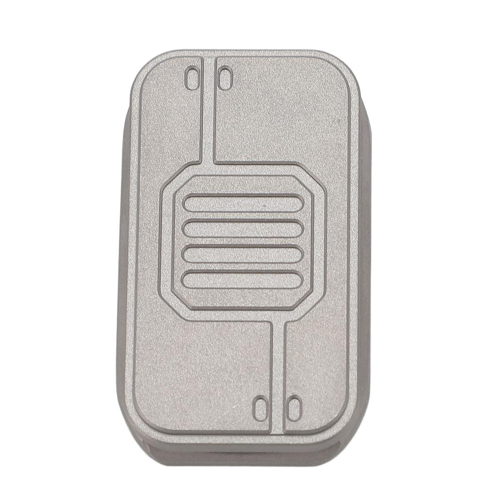 Metal Haptic Push Slider Stainless Steel Enhancing Attention Portable Push Card Slider Toy