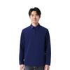 Anta Champion All-Weather Series Solid Color Comfortable Breathable Versatile Casual Fleece Warm Sports Long Sleeve Polo Shirt Men tops 152510409-2