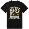 Made In 1983 Limited Edition Birthday Gift T-Shirt for Men Cotton T Shirts 41 Years Old Short Sleeve Tee Shirt Gift Idea Tops