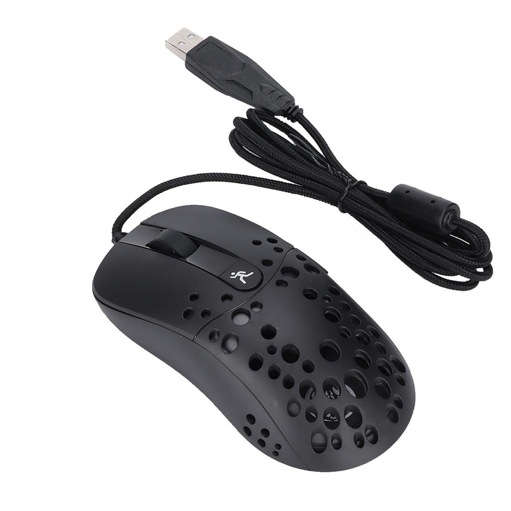 HXSJ Gaming Mouse Wired Six Level Adjustable Precise Control 8000DPI RGB Mice for Windows PC Gamers