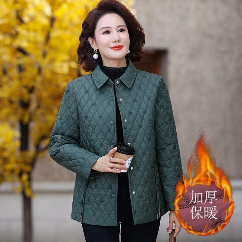 

Autumn and winter padded jacket cotton clothes women s clothing winter warm loose coat 7XL (175-92.5 kg recommended) озеро синий