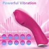 Clitoral G Spot Finger Vibrator 10 Speed Clit Nipple Massager Adult Sex Toys Stimulator Female Masturbation Sex Toys for Couples