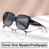 Fashion Round Sunglasses Vintage Unisex for Men Women Fishing Driving Eyewear Cover Over Prescription Glasses Lightweight