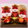 Zodiac Horse Plush Toy For New Year With Short Pile Cotton For Kid And Collectors
