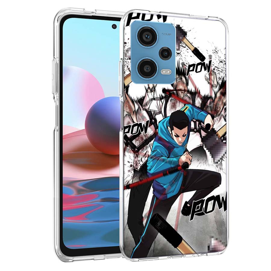 Jonggun  Lookism Phone Case For Redmi Note 13 12 14 15 Pro Plus 13R 11 11T 11E 11S 10 Pro 10S 9 9S Cover Cell Clear TPU Capa Cas