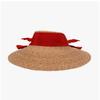Helen Kaminski Rosalie Nougat Cream Visor Sun Cap Hat51251