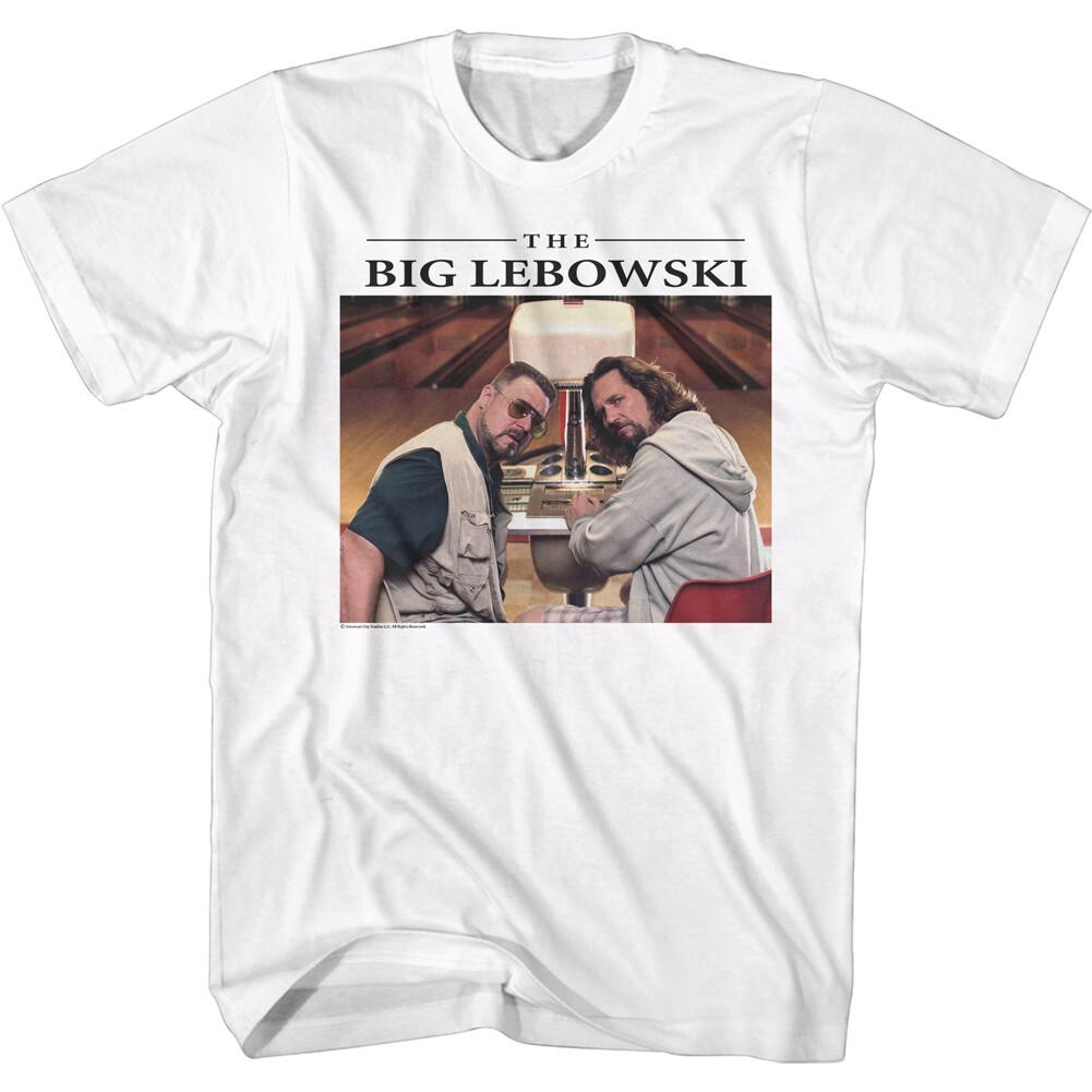 The Big Lebowski Movie Walter Jeffrey The Dude At Bowling Alley Men T-Shirt M