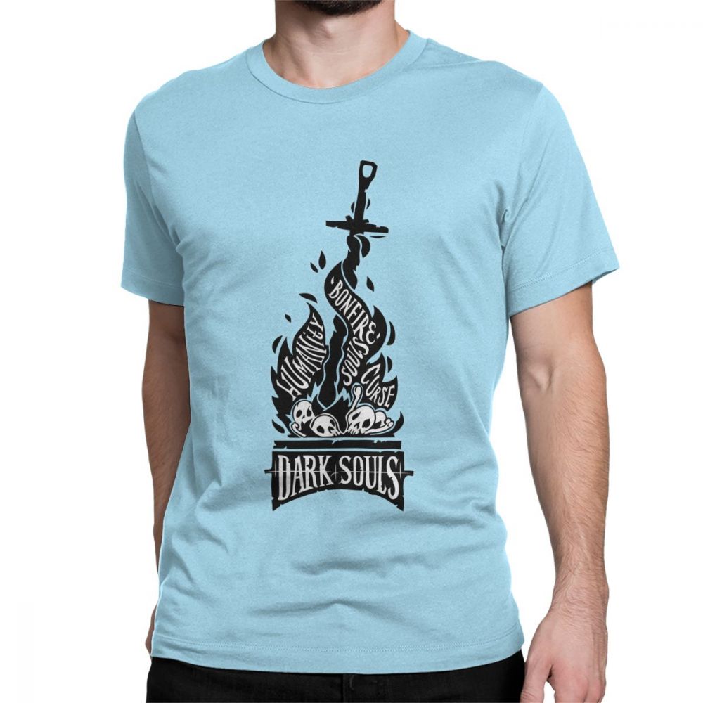 Buy Dark Video Game Bonfire Tshirt Men 