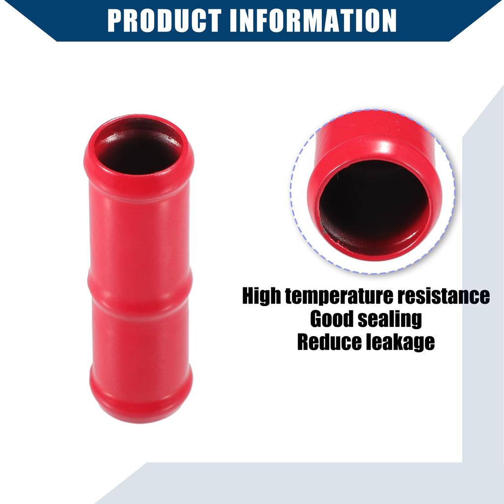 Hihaha No.92417JK20A Heater Hose Fitting Heater Hose Connector for Nissan Infiniti / 1 Piece Red