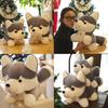 Simulation Husky Cartoon Plush Toy Animal Doll Dog Kid Soothing Gifts Sleep