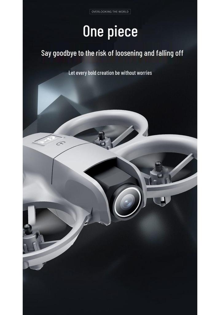 4K Dual-Camera Mini Drone: Adjustable Aerial Photography, Remote-Controlled Flight Toy.