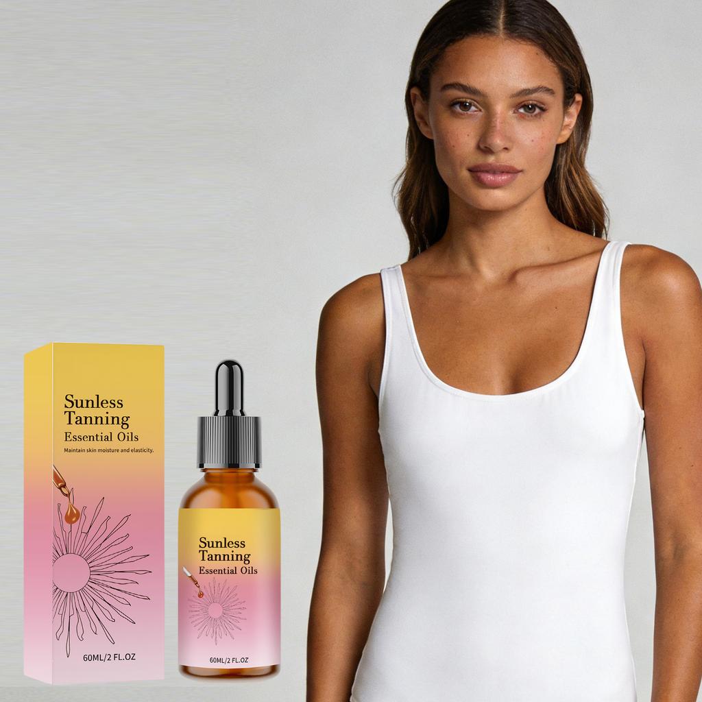 Body Enhancing Darkening Care Oil Helps To Darken The Skin And Create A Natural Complexion With A Lustrous Appearance,60ml