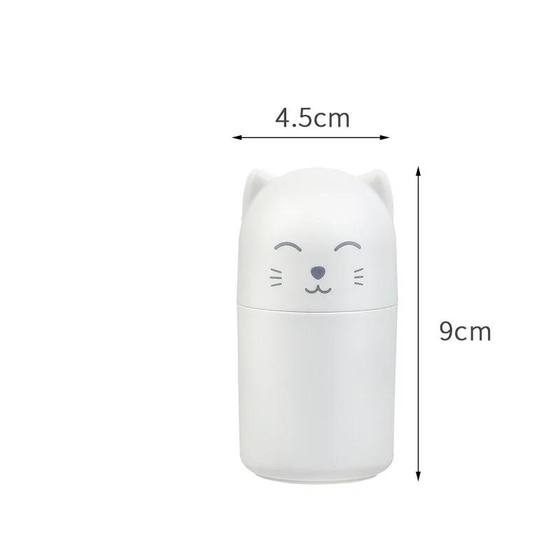 

Creative Toothpick Holder Cartoon Cat Toothpick Container Portable Plastic Toothpick Dispenser Storage Box Kitchen Tool білий