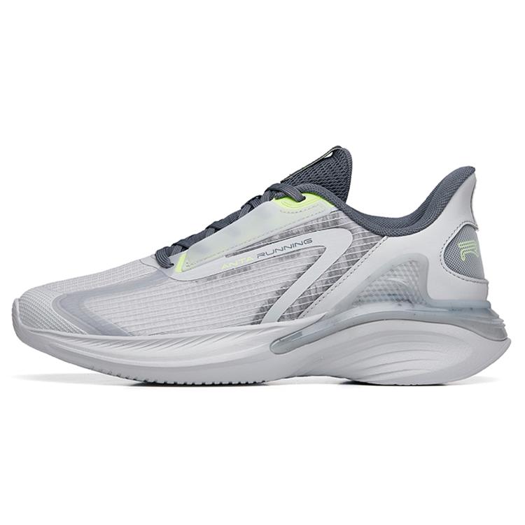 

new Anta Running Collection Low-Top Running Shoes Men s Gray Green 41