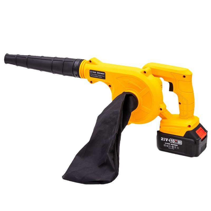 Brushless Turbocharged Lithium Blower: Rechargeable Hair Dryer & Industrial Dust Collector