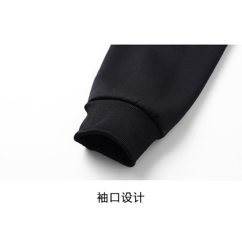 Men S European Size Thick Fleece Hooded Jacket Work Coat