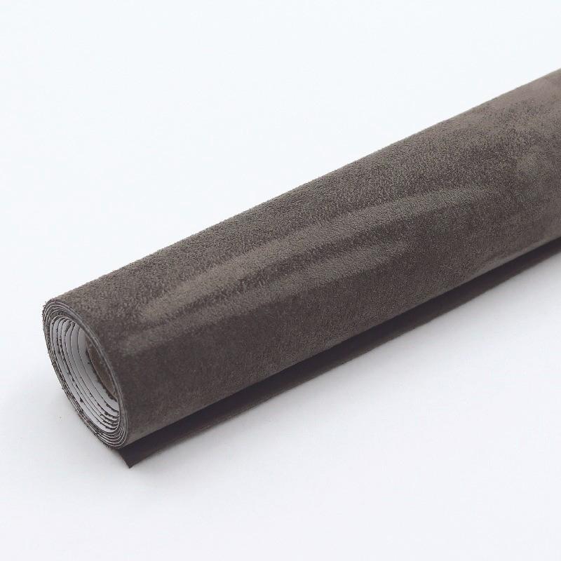Luxury Faux Suede PU Self Adhesive Leather for Car Interior Sofa Garment Sticker Patches Jewelry Box DIY Velvet Leather Fabric