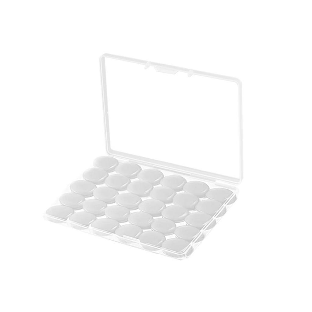 30 Pieces Moldable Silicone Earplugs Reusable with Storage Case Compact