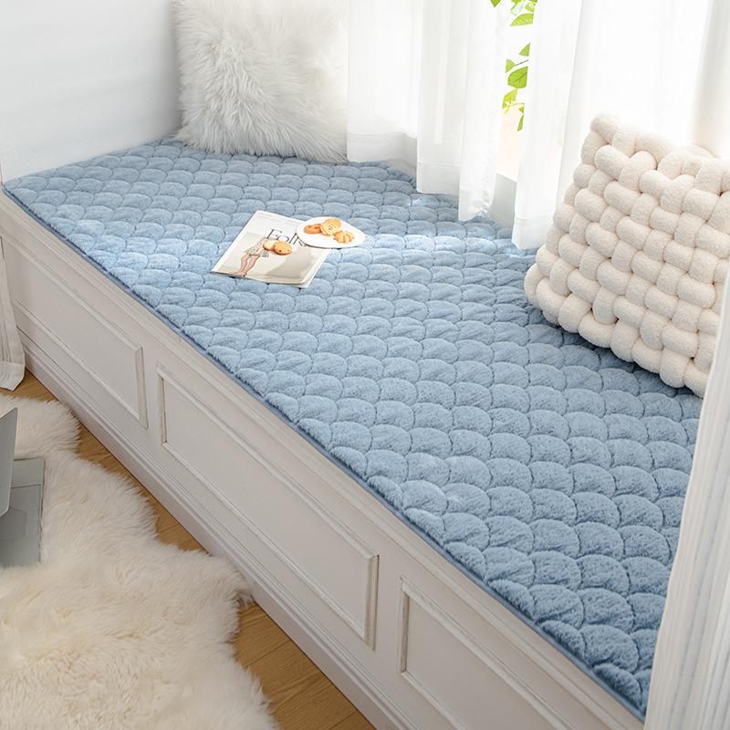 New Bay Window Mat Window Sill Mat Light Luxury Bedroom Blanket Internet Celebrity Tatami Balcony Mat Master Bedroom Carpet Generation Hair