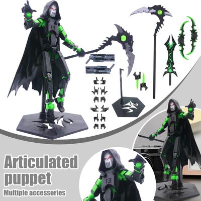 Κινητό σετ κούκλας, 3D Printed Titan Robot Mobile Doll, Posable Mobile Doll, Κατάλληλο για Συλλέκτες, Διακόσμηση επιφάνειας εργασίας