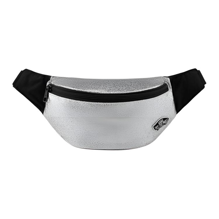 

Vans Zipper Closure Polyester Chest Bag Waist Bag Couple Style Unisex bags Silver VN0A4C2VYBT Silver