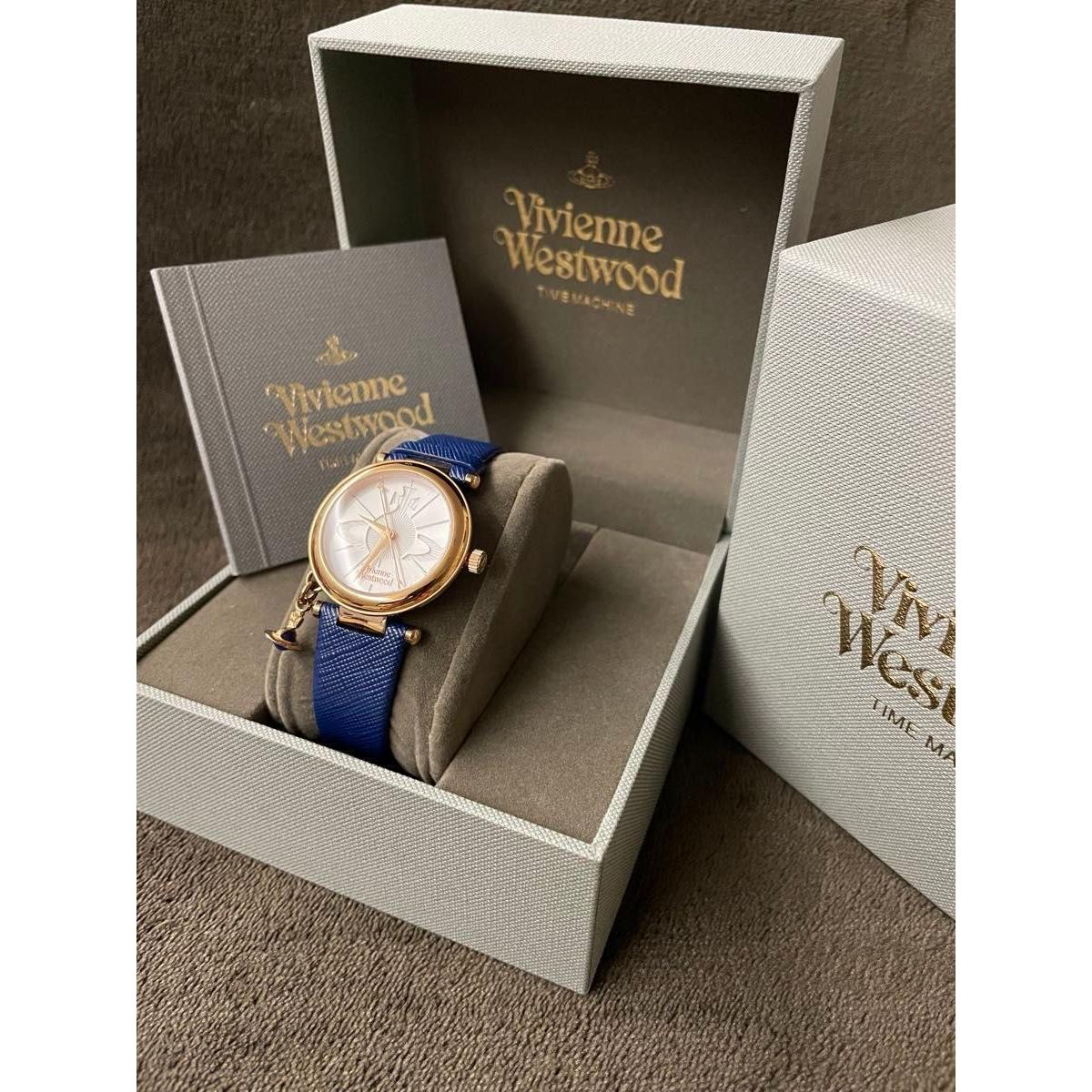 Used Vivienne Westwood Watch Orb Time Machine Gold Quartz Vivienne Ladies