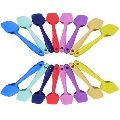 Colher de silicone utensílio resistente ao calor espátula sem riscos cozinhar ferramentas de cozimento