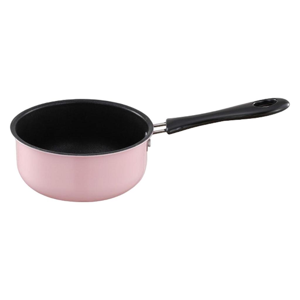 Small Saucepan Milk Pan Butter Warmer with Long Handle Mini Soup Pot Porridge