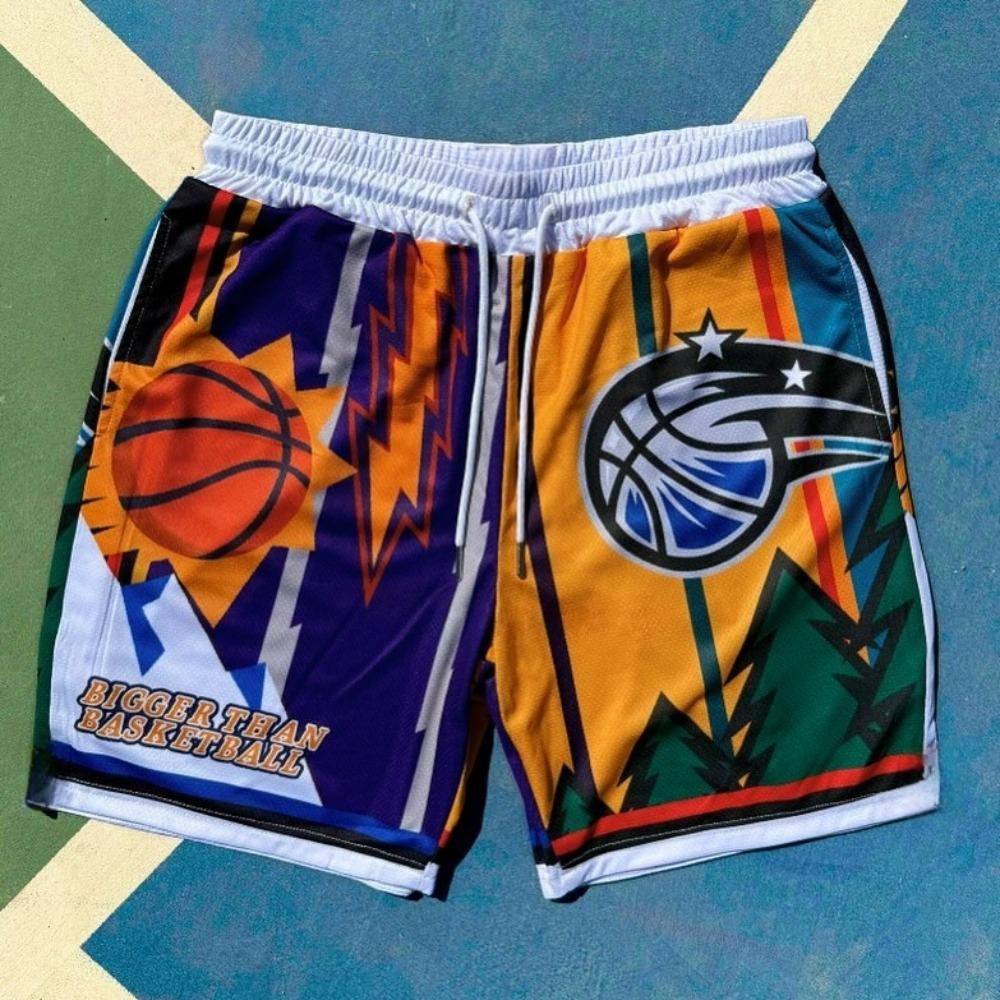 Europe and America Fashion Funny Basketball Comic Men s Beach Shorts 3D Printing For Men s Casual Shorts Cool Men s and Women s Shorts XXS