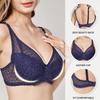 1Pc Large Bust Lace Plus Size Ladies Full Cup Bra Solid Color Nylon Underwired Women