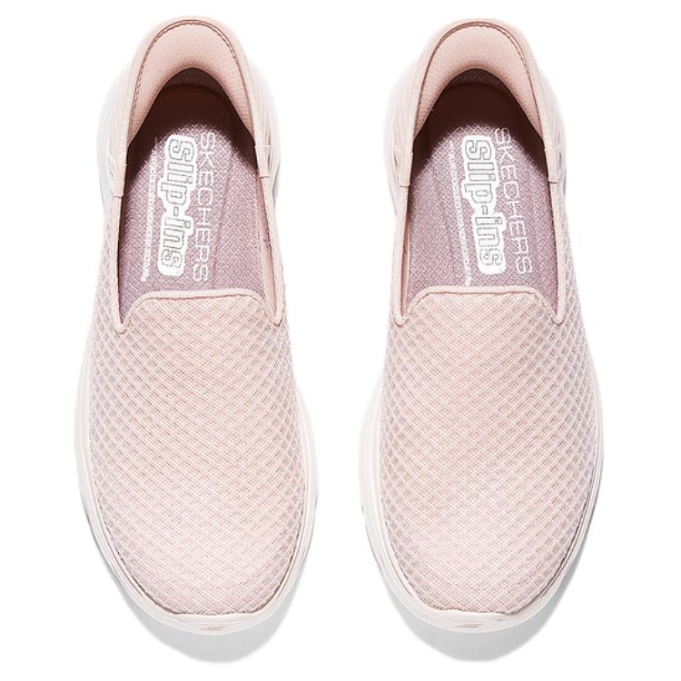 Skechers Go Walk Fashion Versatile Low-Top Casual Sneakers Women Sneakers Light-Pink 125228-LTPK
