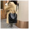 Fashion temperament big bag women's 2025 new crocodile pattern bucket bag women's large-capacity high-end shoulder messenger bag