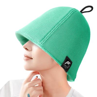 Sauna Hat for Men and Women In Anan Mesh Double Key Deep Sauna Prevents Overheating and Hair Perfect for Hot and Sauna Includes Waterproof Bag