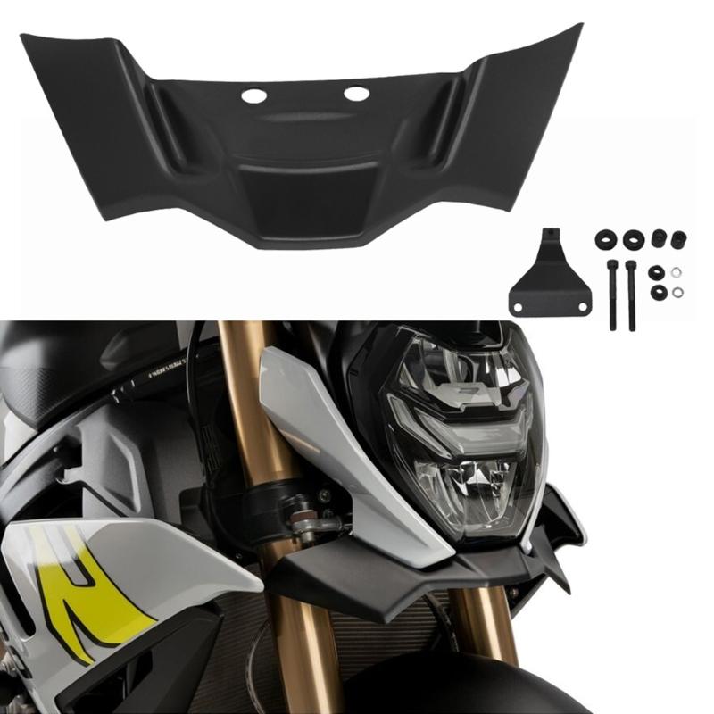 Strong ABS+Iron Aerodynamic Spoiler Kit Boosts Motorcycle Stability During High Speed Rides for Bike S1000R M1000 Use