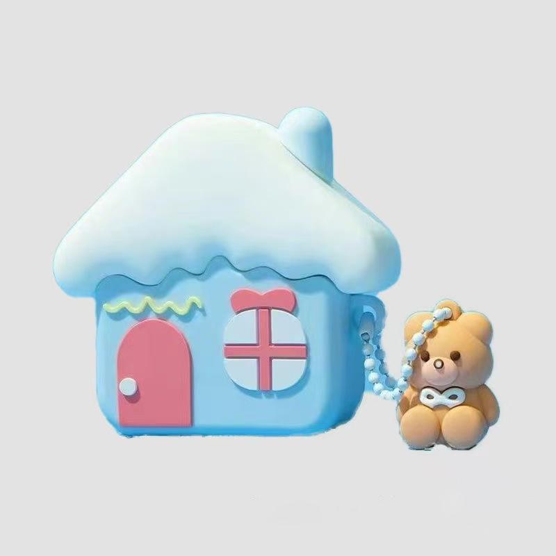 Étui en Silicone 3D pour Écouteurs Airpods 4 Mignon Dessin Animé Boîtier de Chargement pour Casque Airpods Pro 2 Étui pour Airpods 1 2 3 For Airpods 1 2