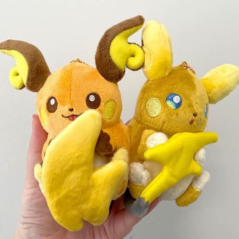 Plush Toys Cute Zorua Ditto Swablu Cinccino Jolteon Turtwig Flareon Magnetic Sticker Pendant Figure Anime Gifts