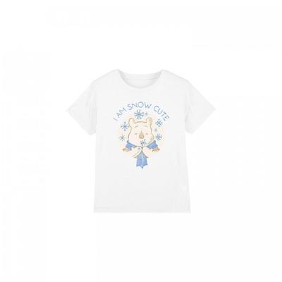 Camiseta infantil fofa "Eu sou a neve"