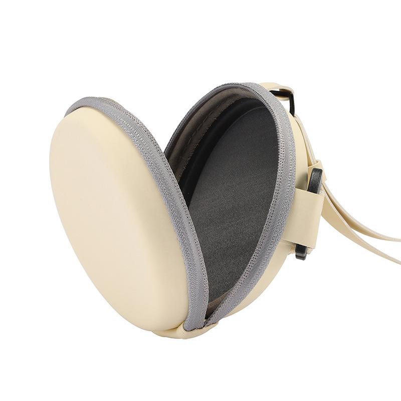 Modisches Brillenetui, faltbar, für Sonnenbrillen, tragbar, mit Reißverschluss, runde Box