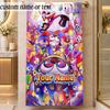 Beach TowelThe Amazing Digital Circus Custom Name Text Personalized Soft Towel for Beach Pool Indoor Home Decor Gift